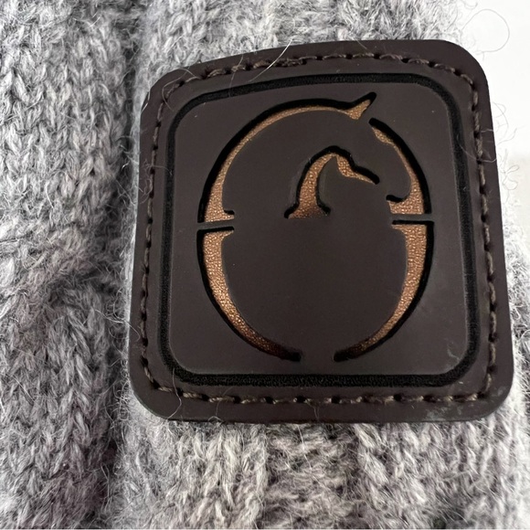 Vestrum Nozawa Italian Merino Wool & Cashmere Gray Knit Sweater Women’s M NWT - Picture 4 of 12